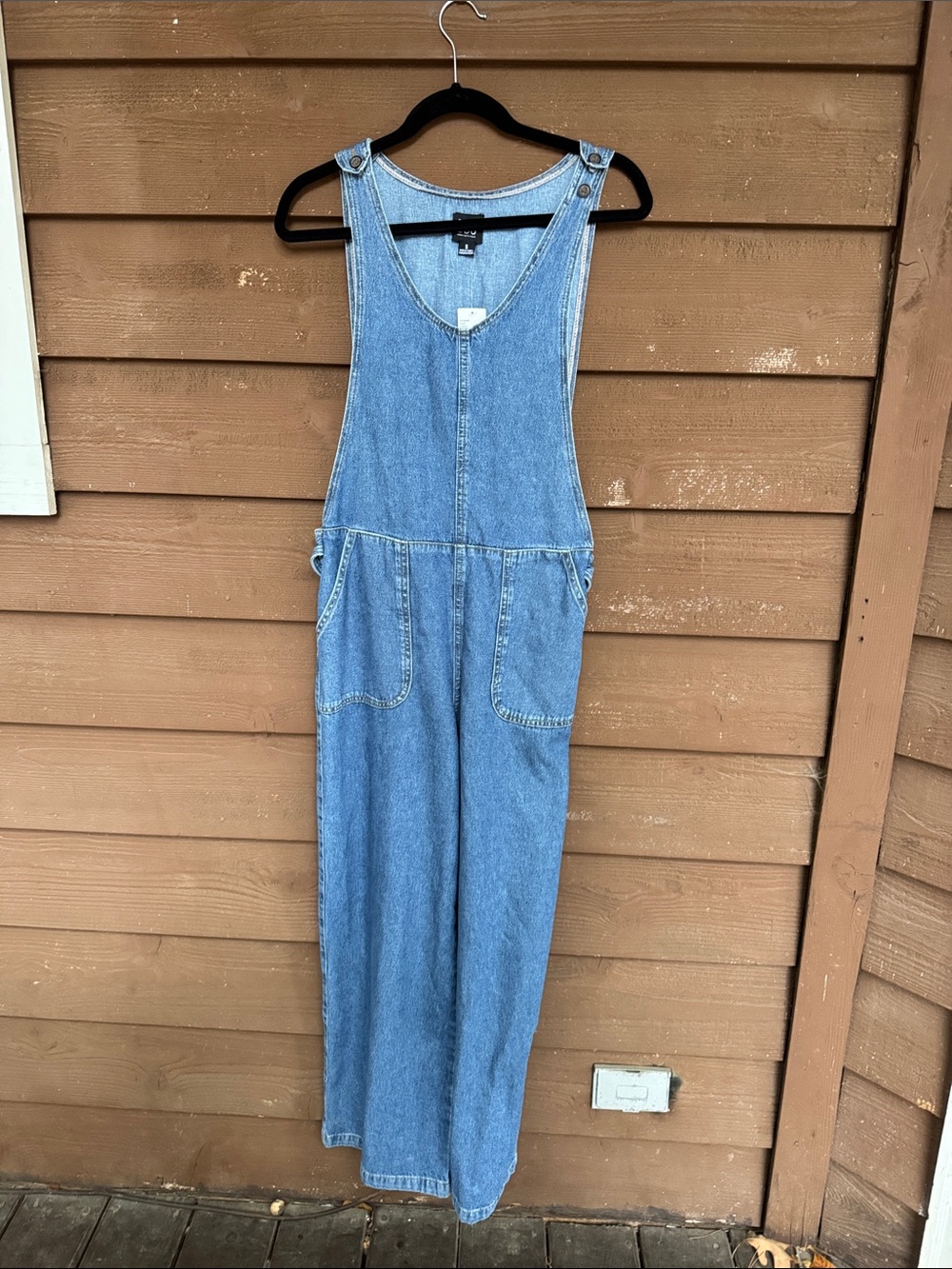 BDG Light Blue Denim Overall Jumpsuit size Small